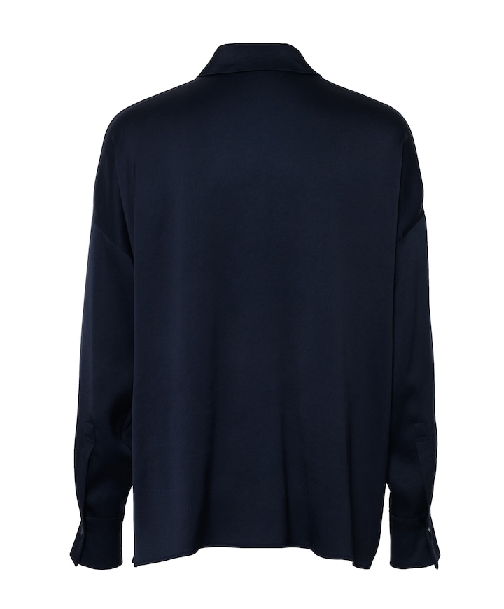 Dames blouse blauw
