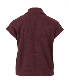 Dames gilet bordeaux