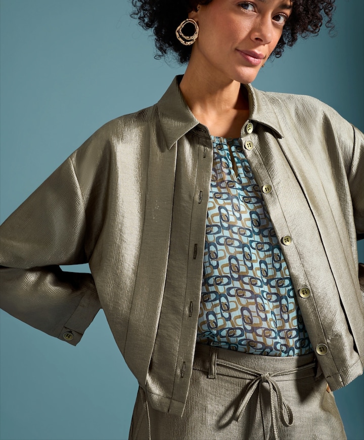 Dames blouse groen