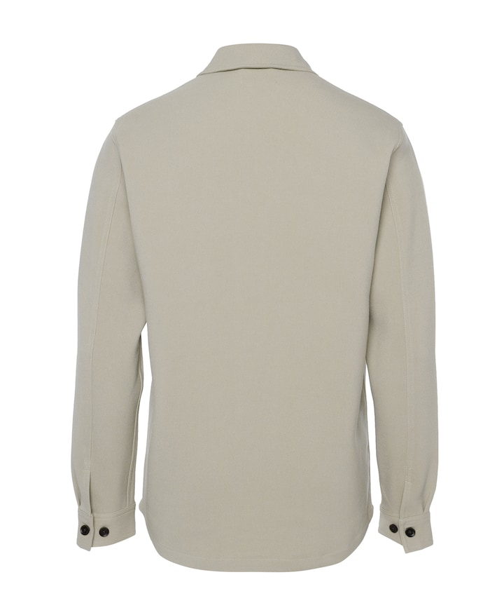 Heren overshirt beige