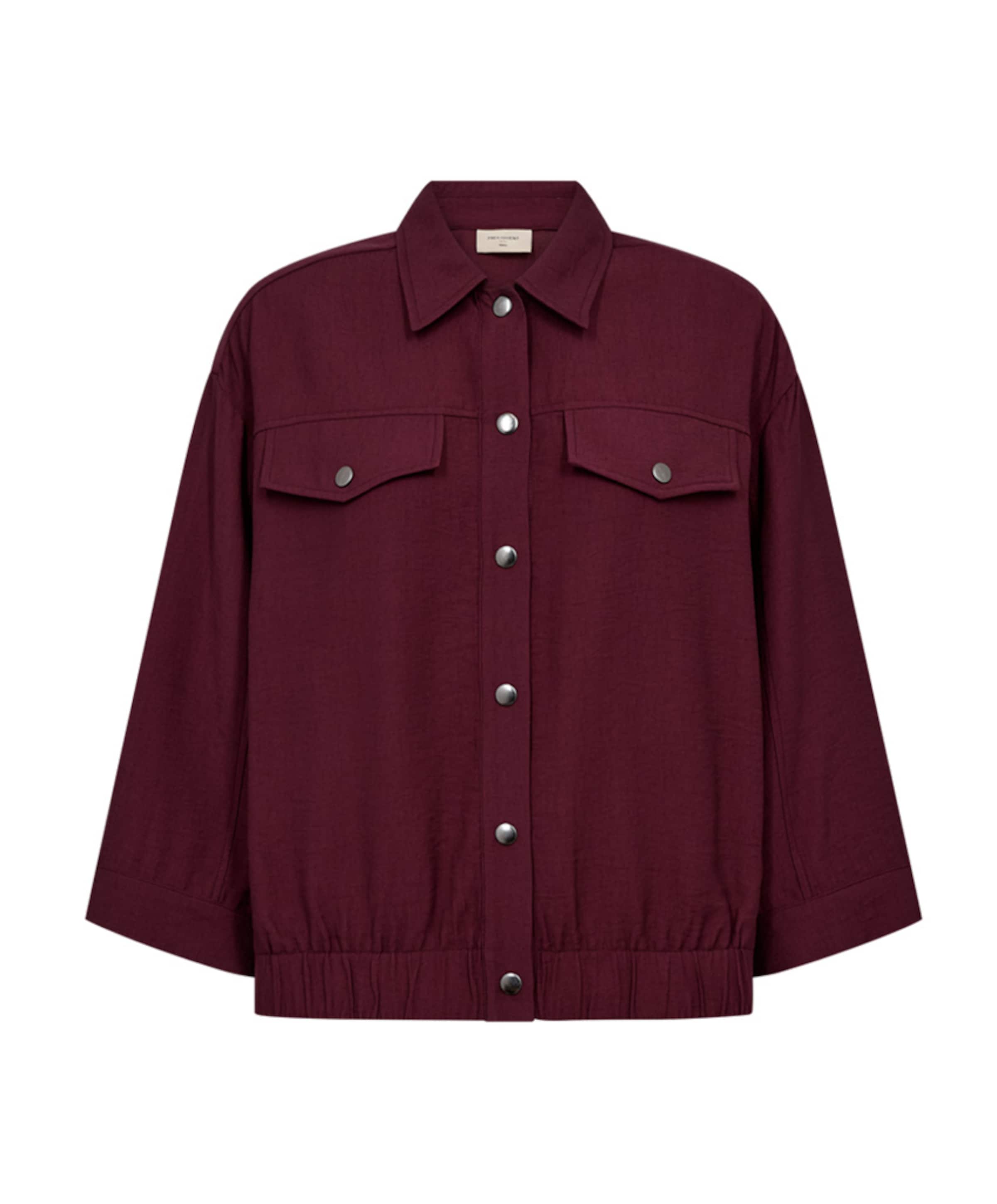 Dames blouse bordeaux