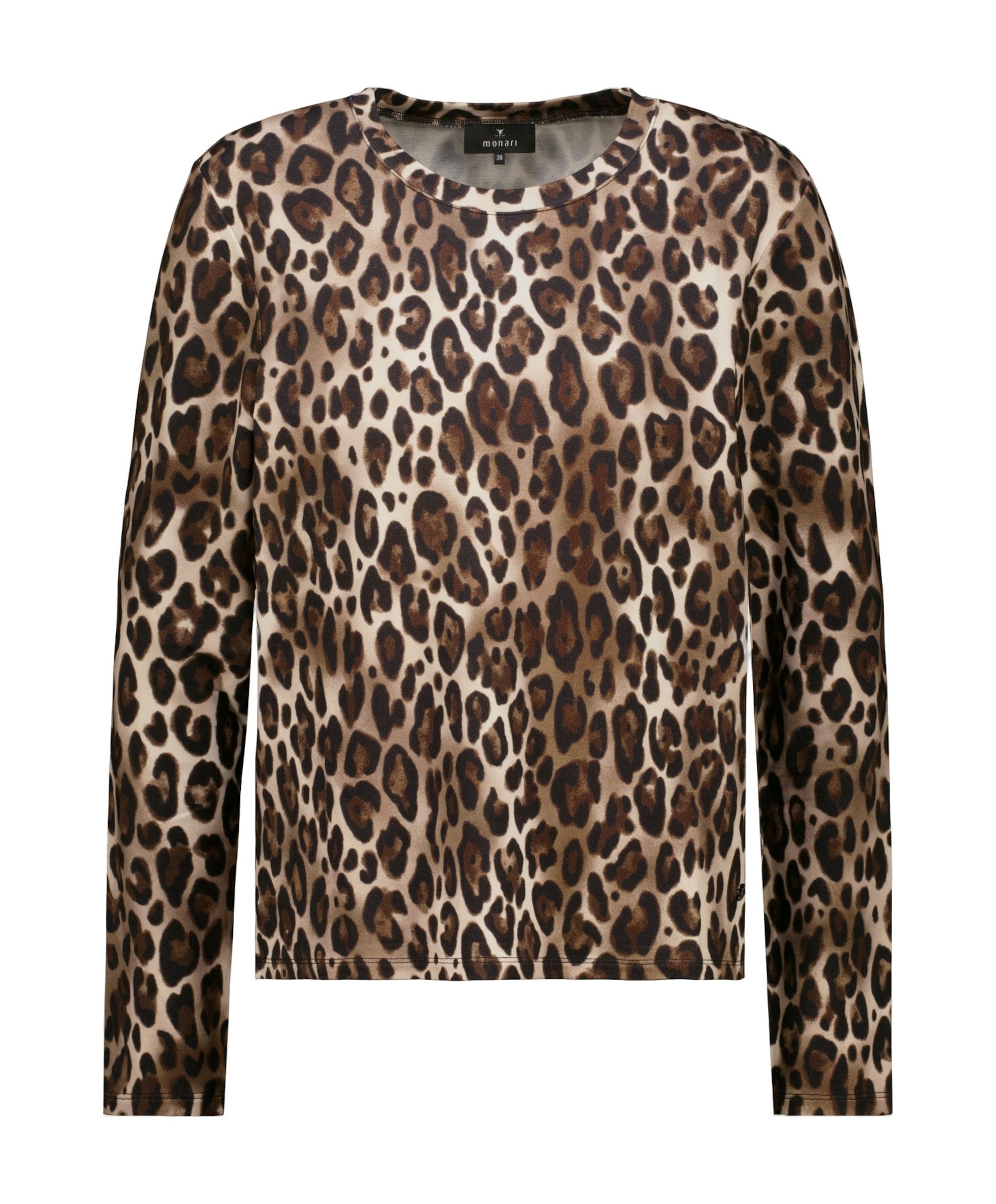 Dames longsleeve bruin