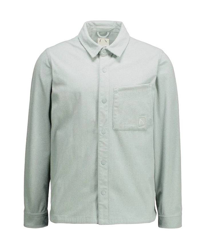 Heren overshirt groen
