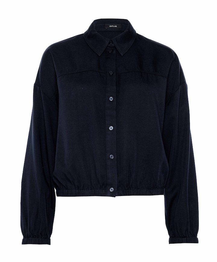Dames blouse blauw