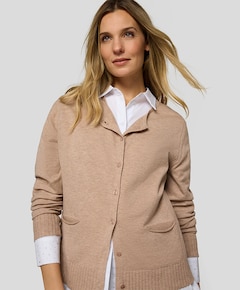 Dames vest beige