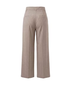 Chalk stripe dames pantalon beige
