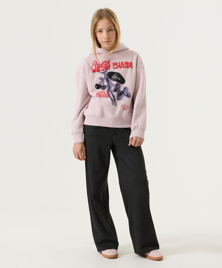 meisjes broek grijs