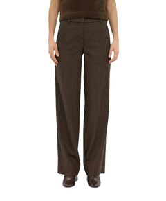 DENAFV 094 MAPLE HERRINGBONE dames broek bruin