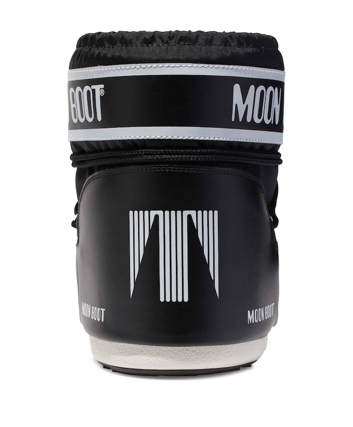 MB ICON LOW NYLON dames boots zwart