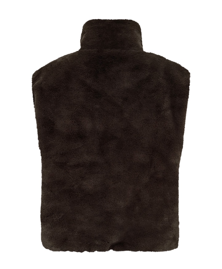 Dames bodywarmer bruin