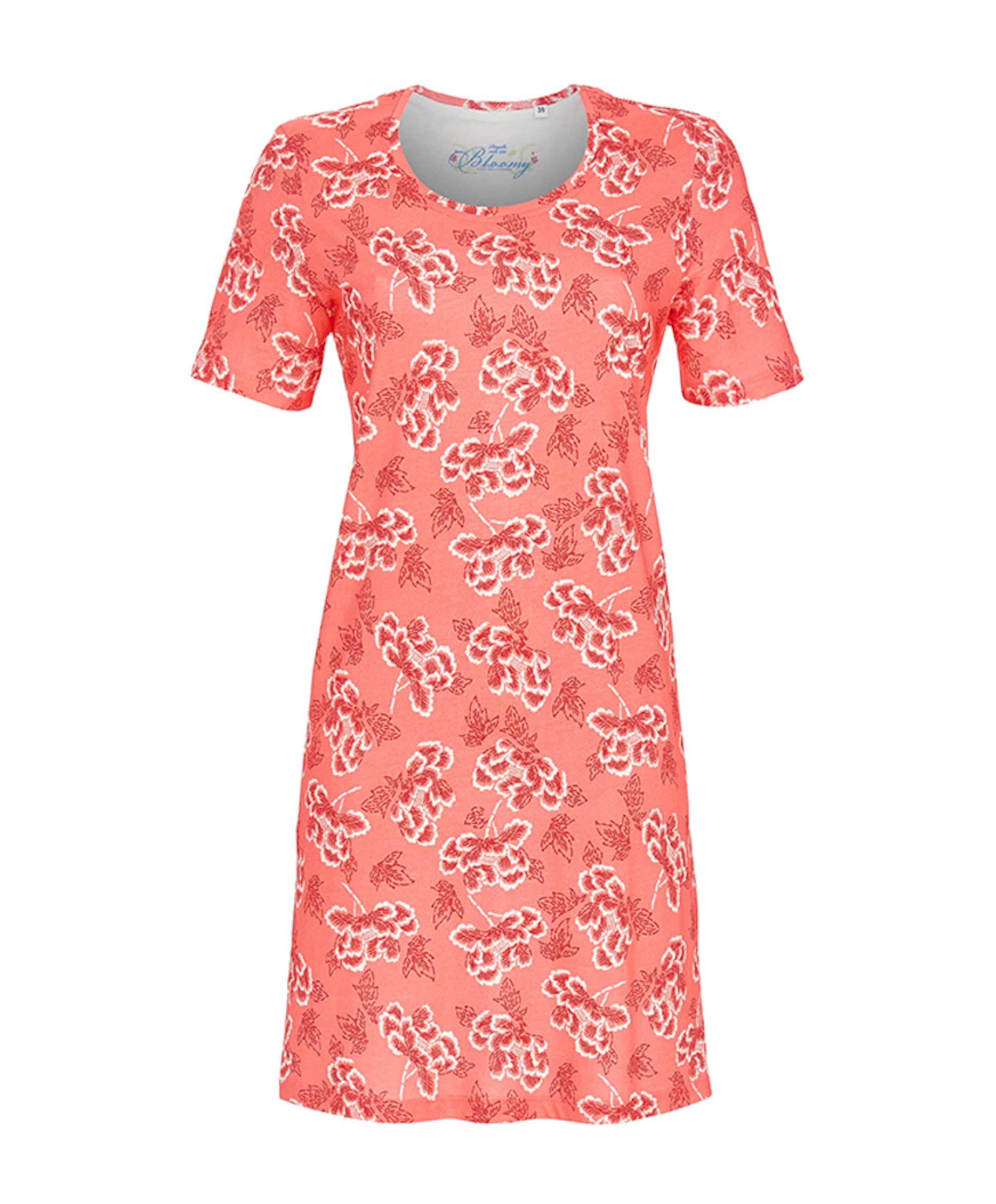 Dames nachthemd oranje