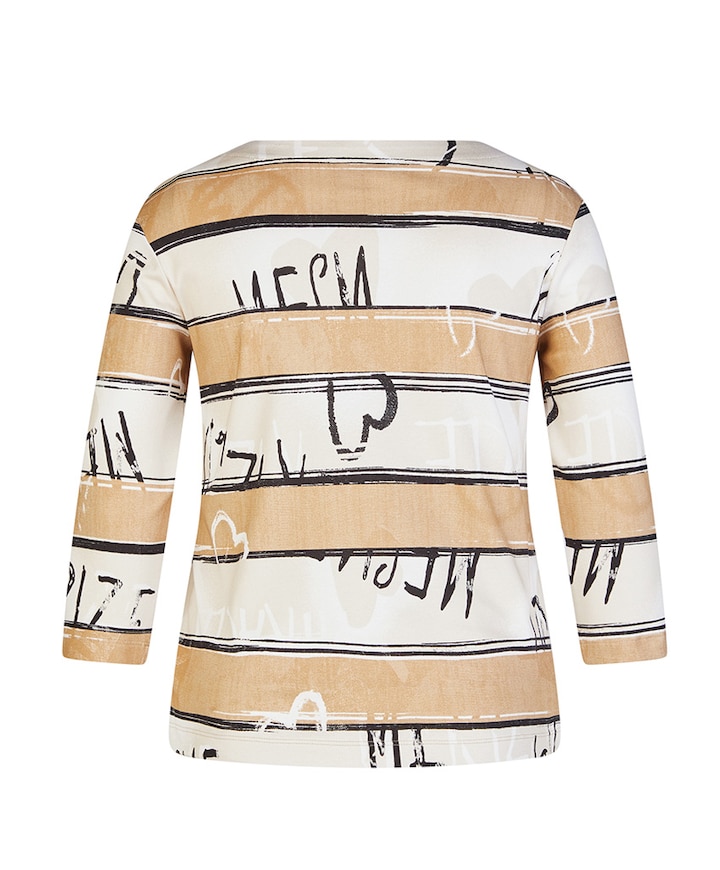 Dames longsleeve beige