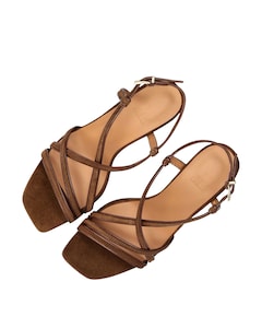 dames sandalets bruin