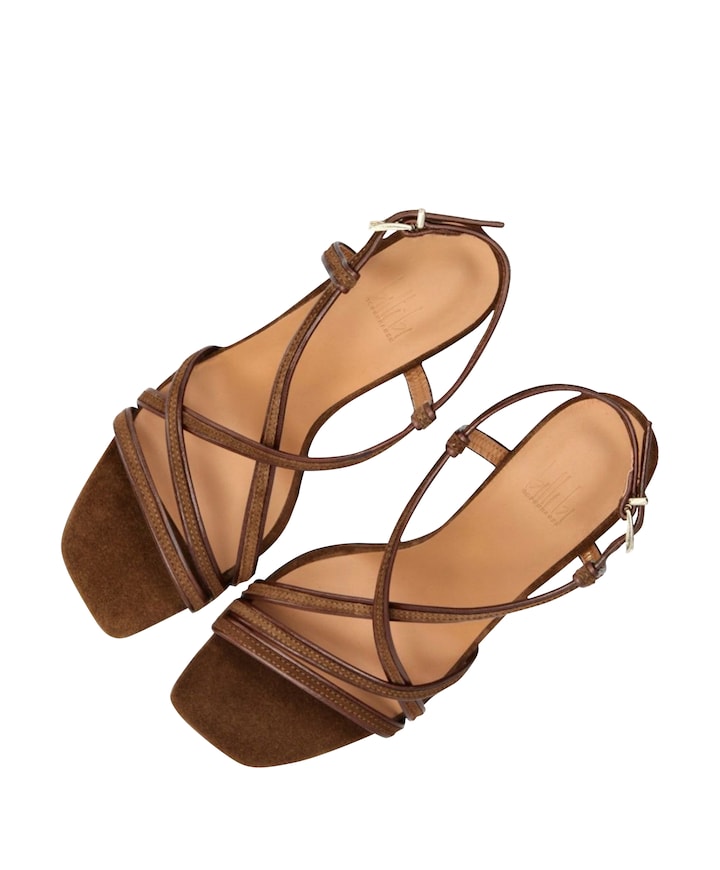 dames sandalets bruin