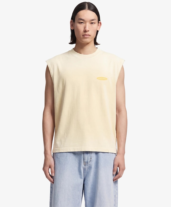 Heren T-shirt geel