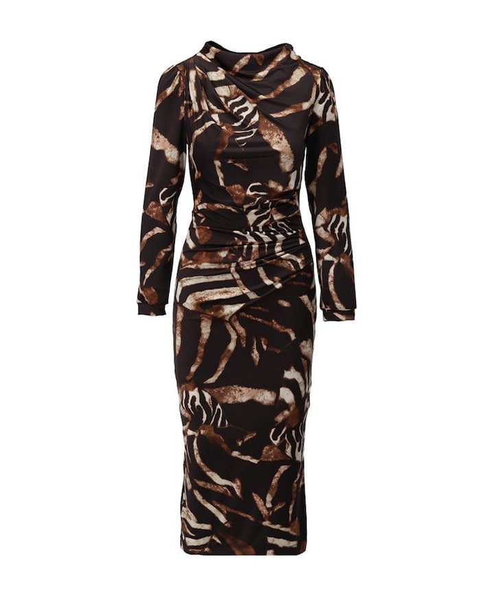 Dames jurk multicolor