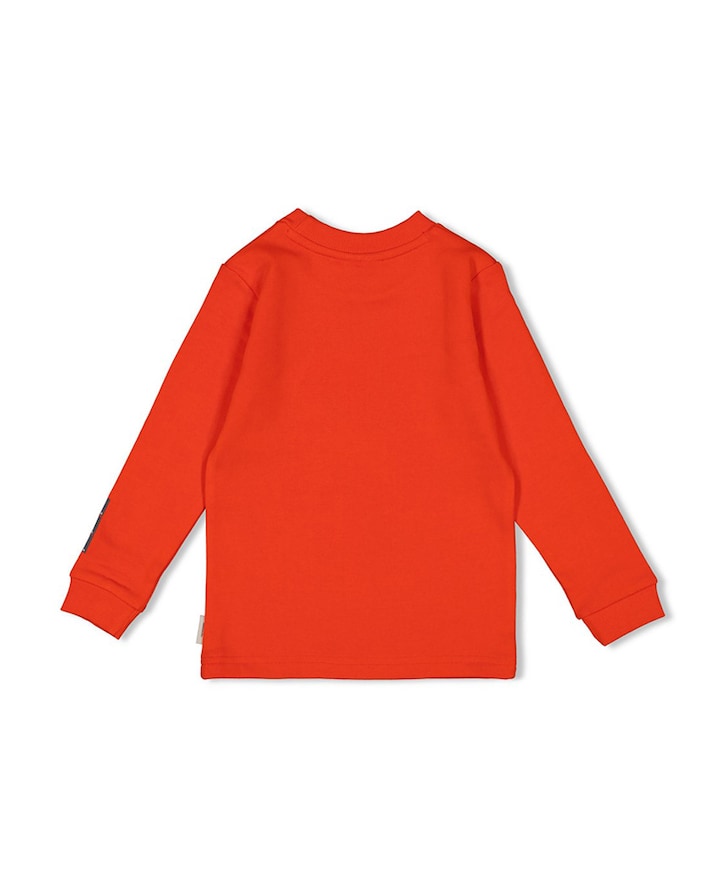 Jongens longsleeve rood