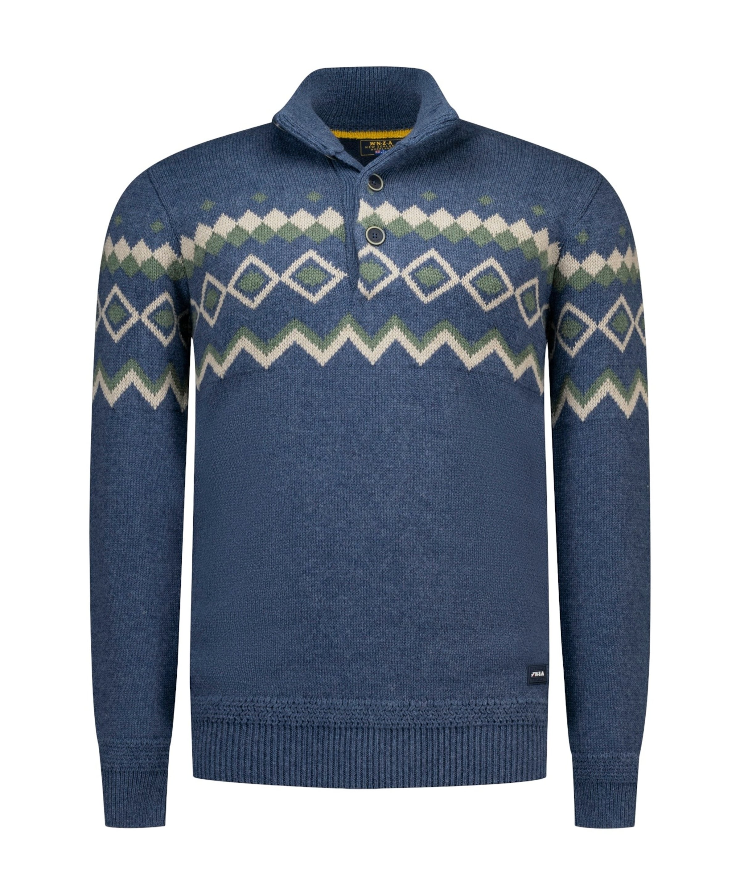 Heren trui blauw