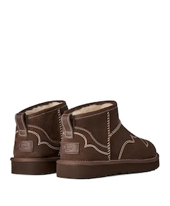 W CLASSIC ULTRA MINI WESTERN dames enkellaarzen bruin