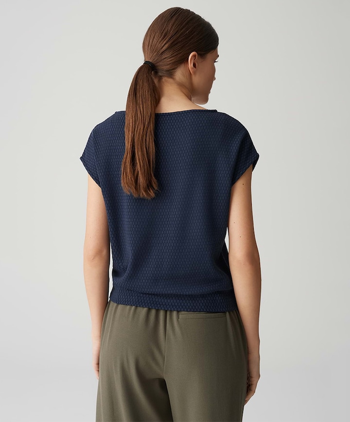 T-shirt blauw