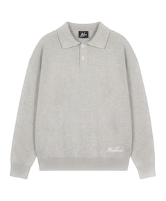 Jongens polo grijs