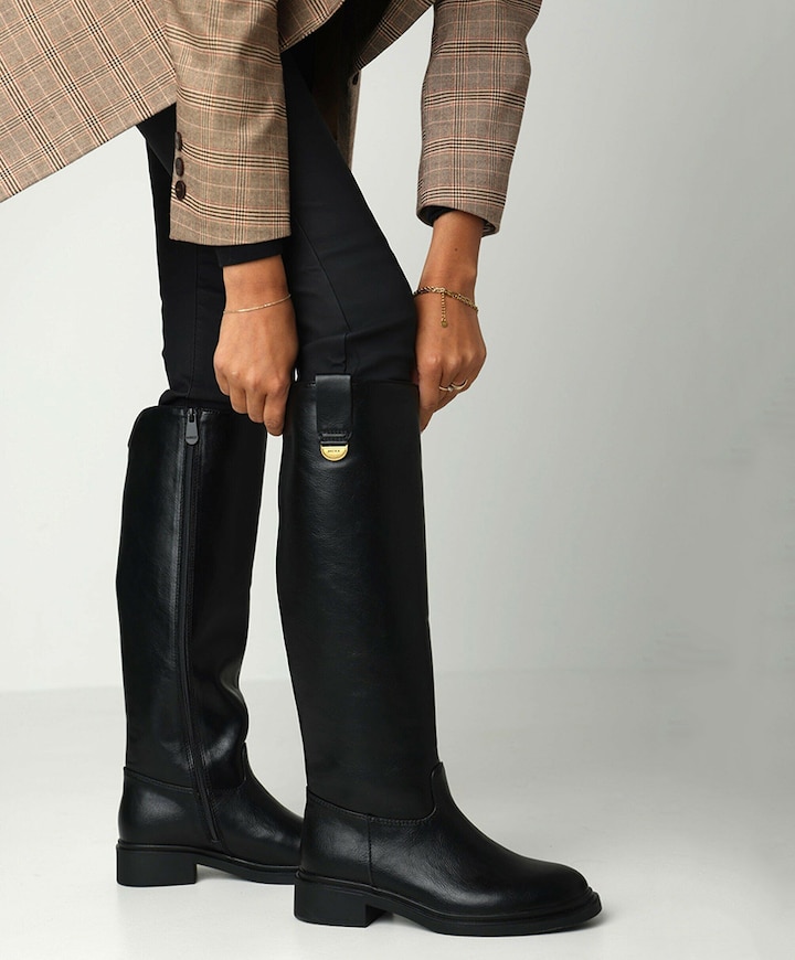 SONYA RESPECT dames laarzen zwart