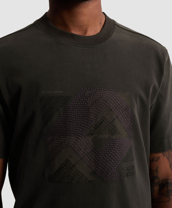 Heren T-shirt grijs