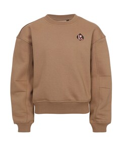 Meisjes sweater beige