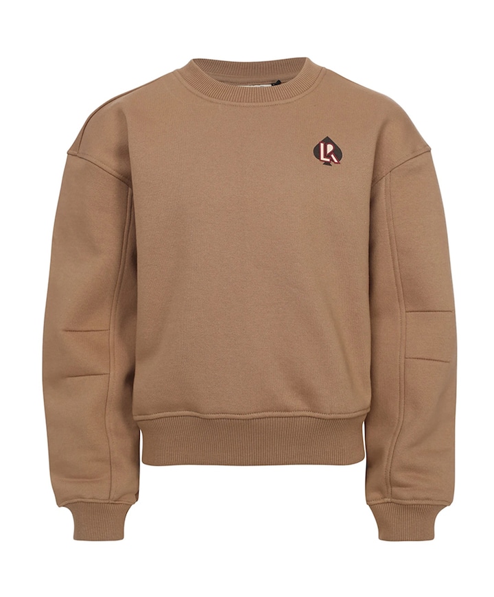 Meisjes sweater beige