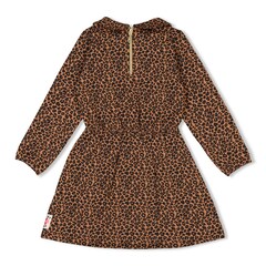 Meisjes jurk bruin