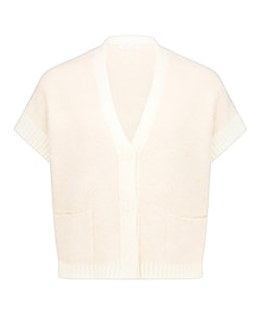 Dames vest ecru