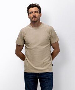 Heren t-shirt beige