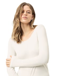 Dames T-shirt ecru