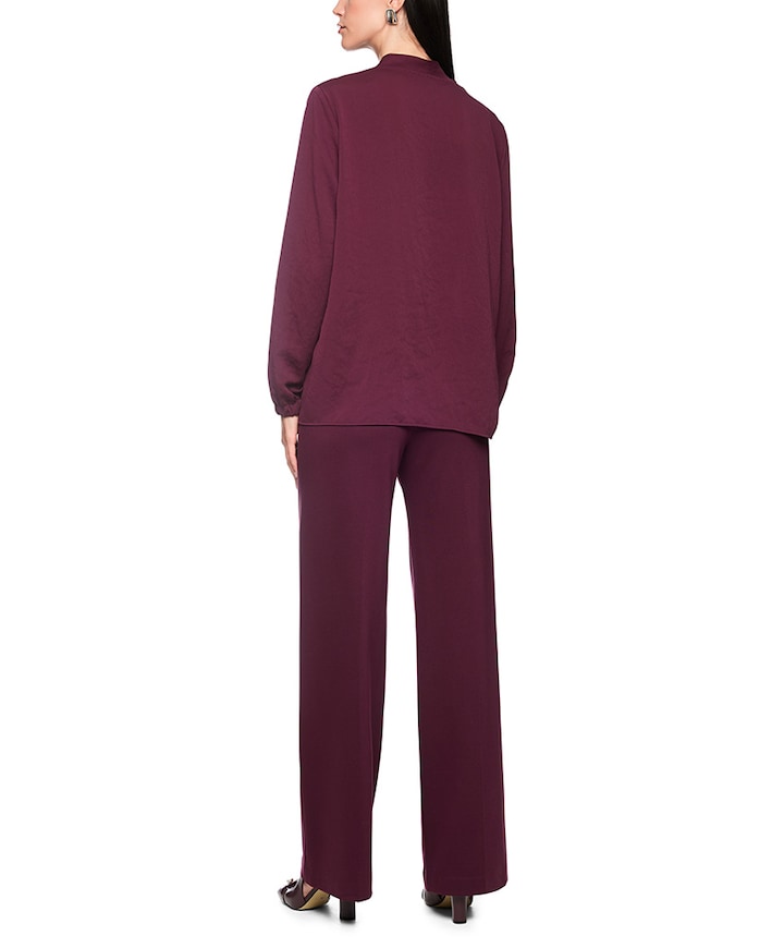 Dames blouse bordeaux