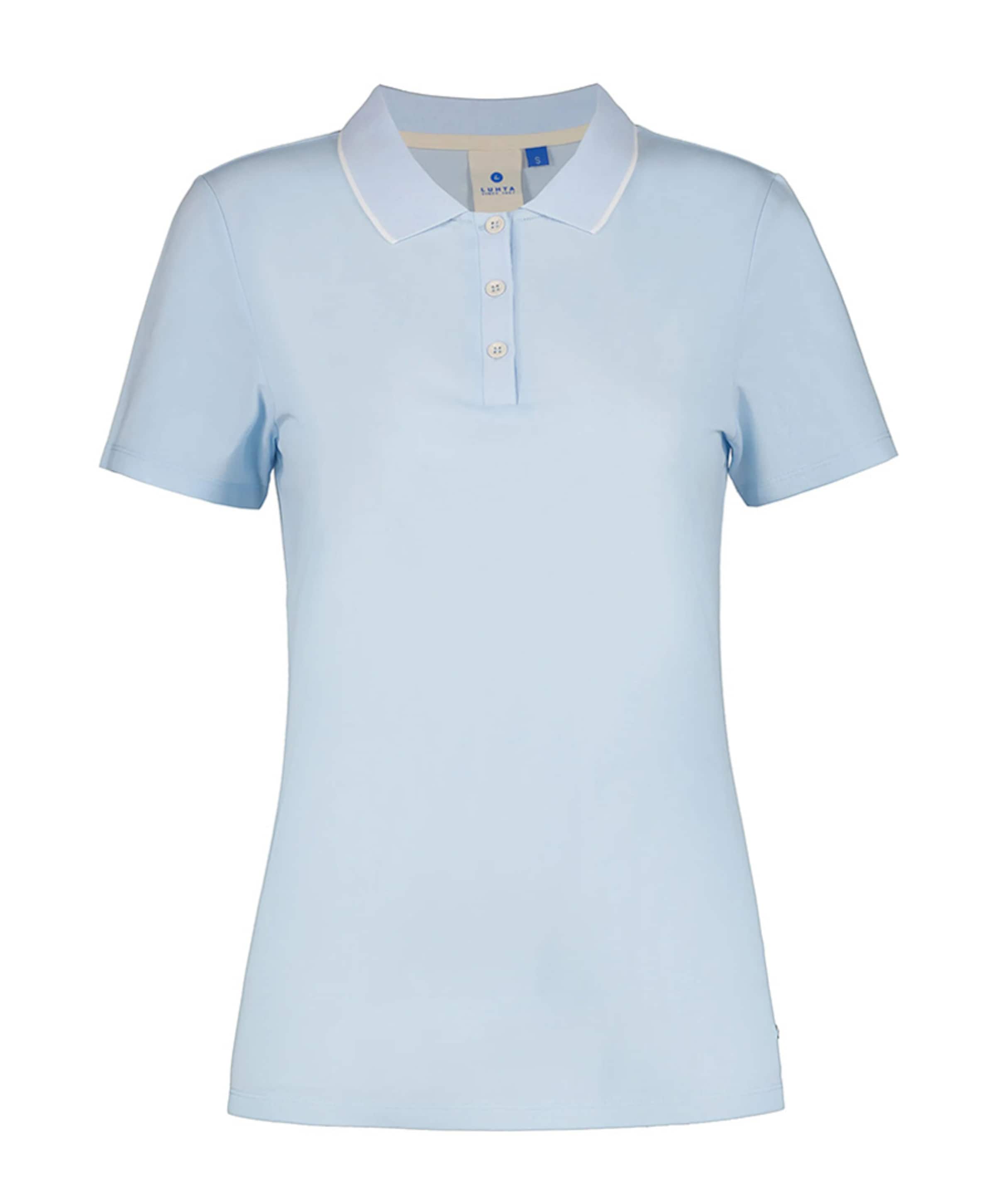Dames polo blauw