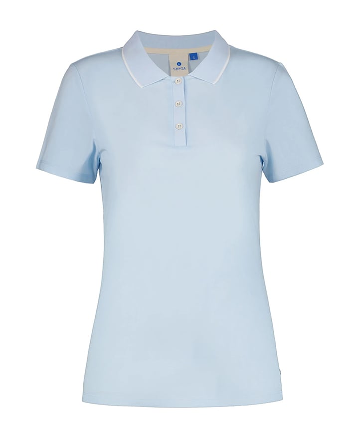 Dames polo blauw