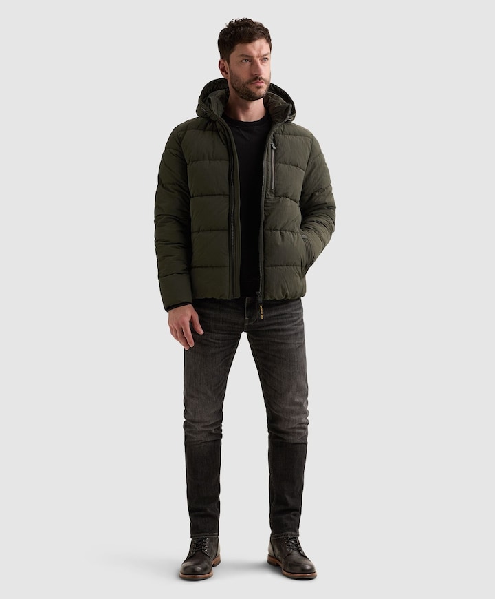 Heren jas groen