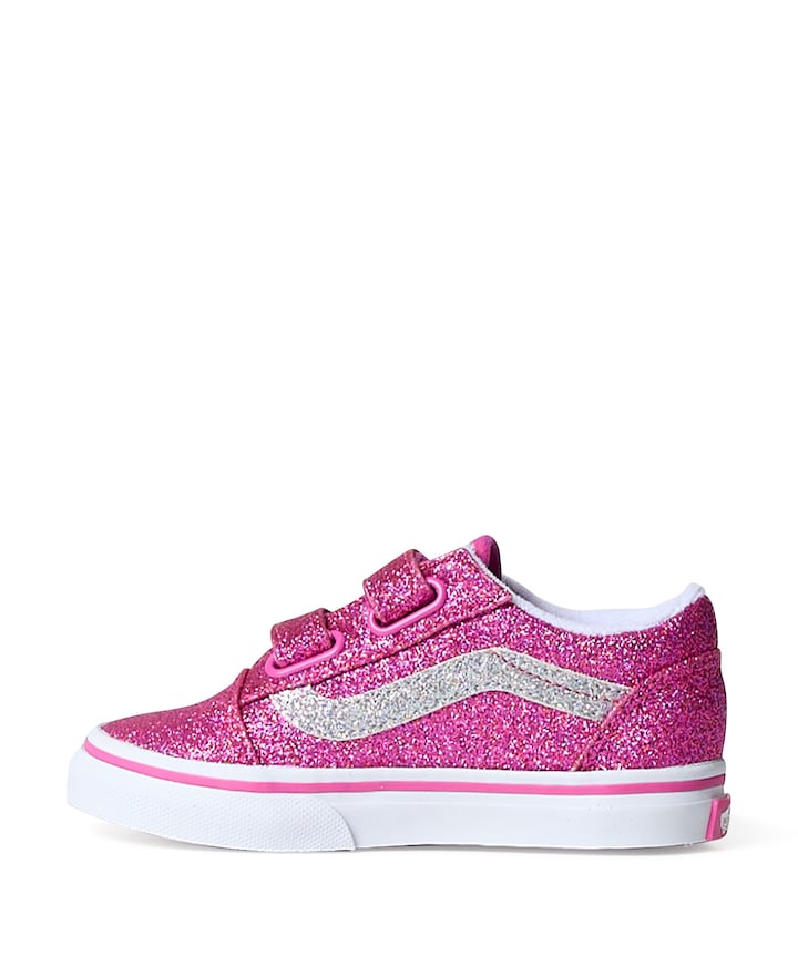 Old Skool V PAINT SPLATTER meisjes sneakers roze