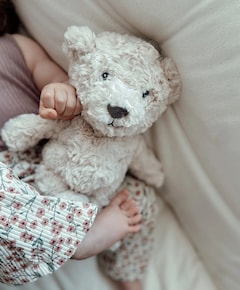 Hartslagknuffel beer beige