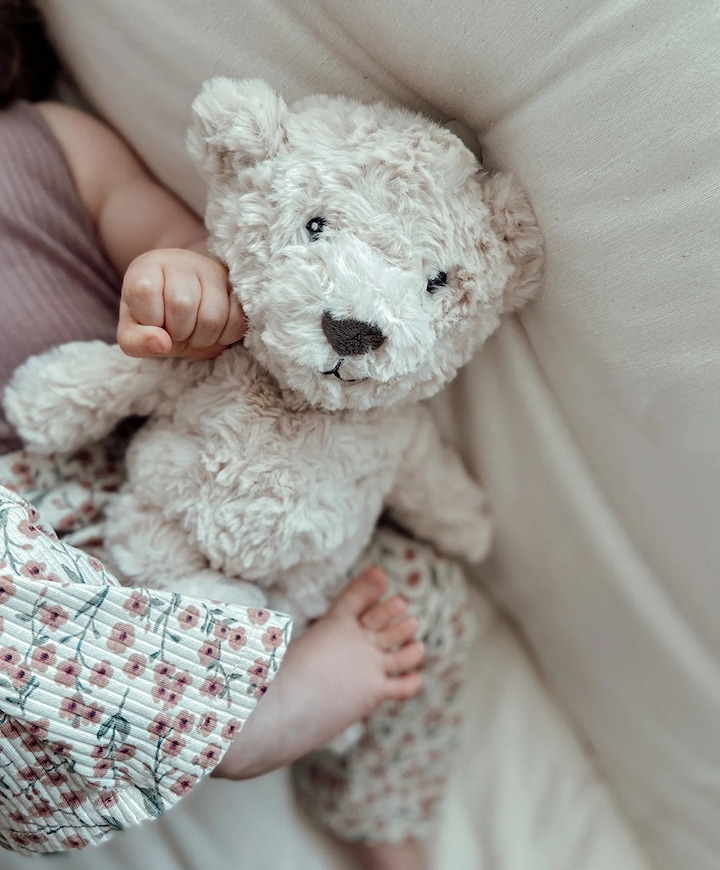 Hartslagknuffel beer beige