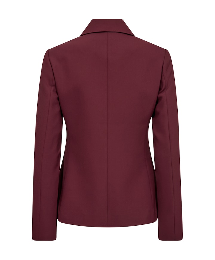 Dames jas bordeaux