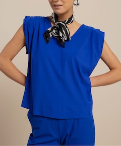 Dames top blauw