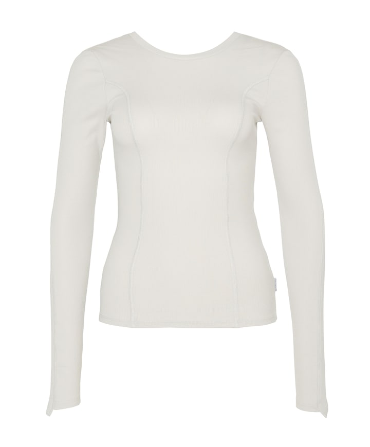 Dames longsleeve blauw