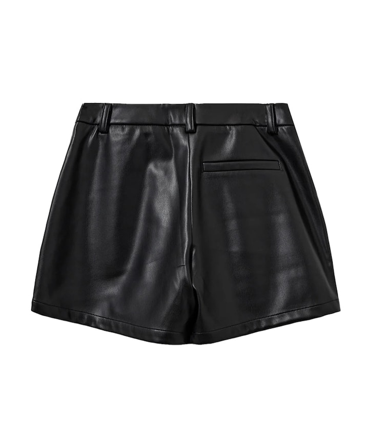 Jannasy short meisjes korte broek zwart