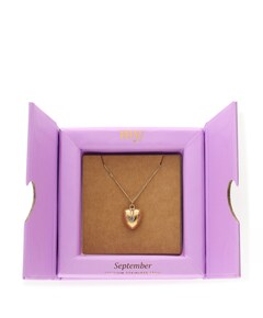 Dames ketting september goud