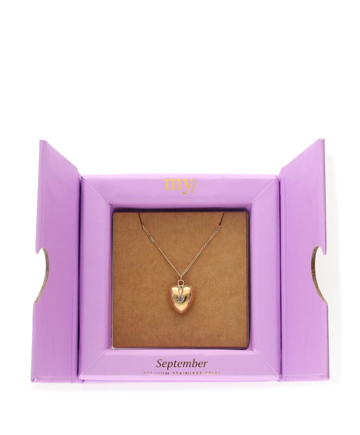 Dames ketting september goud