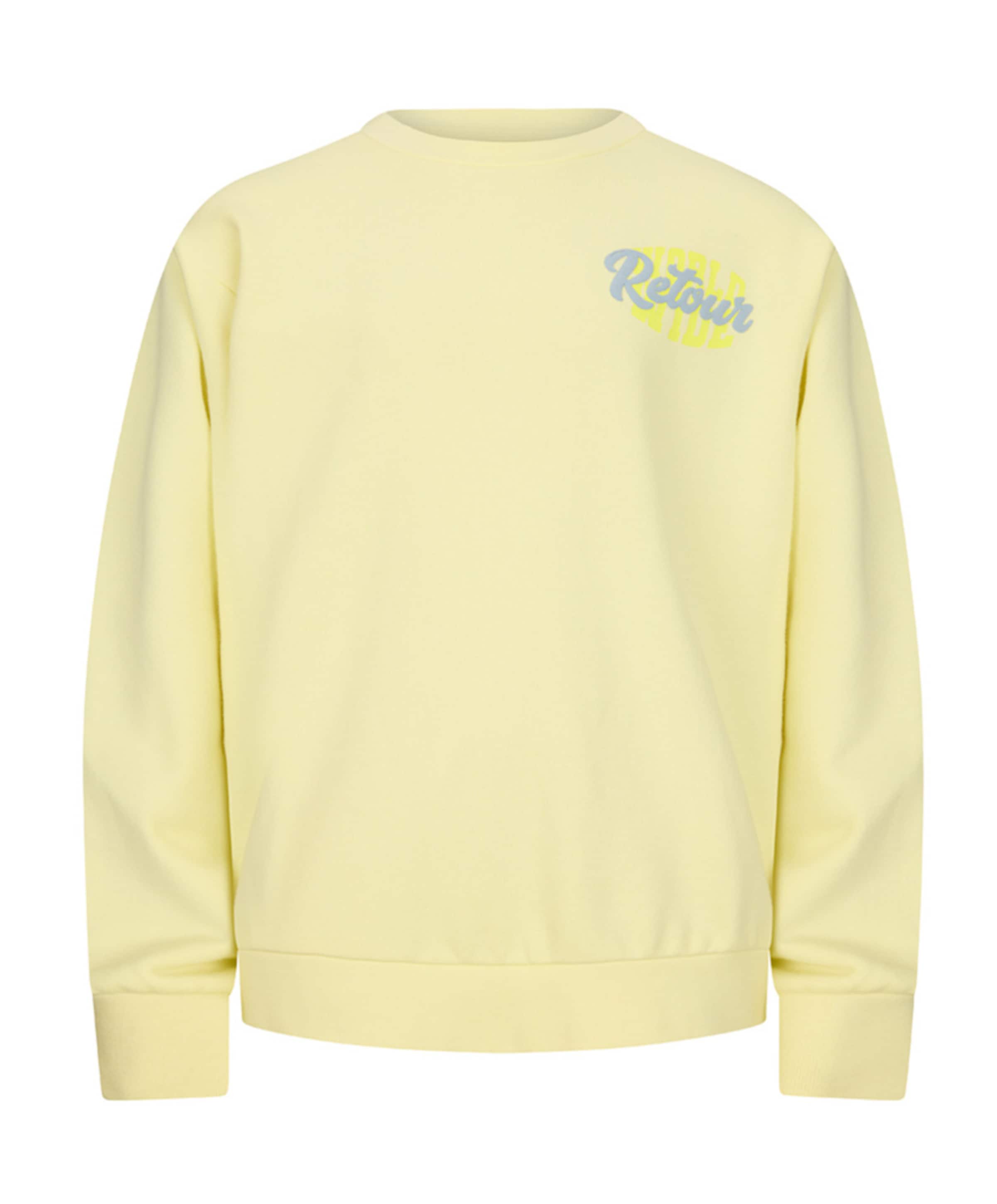 Jongens sweater geel