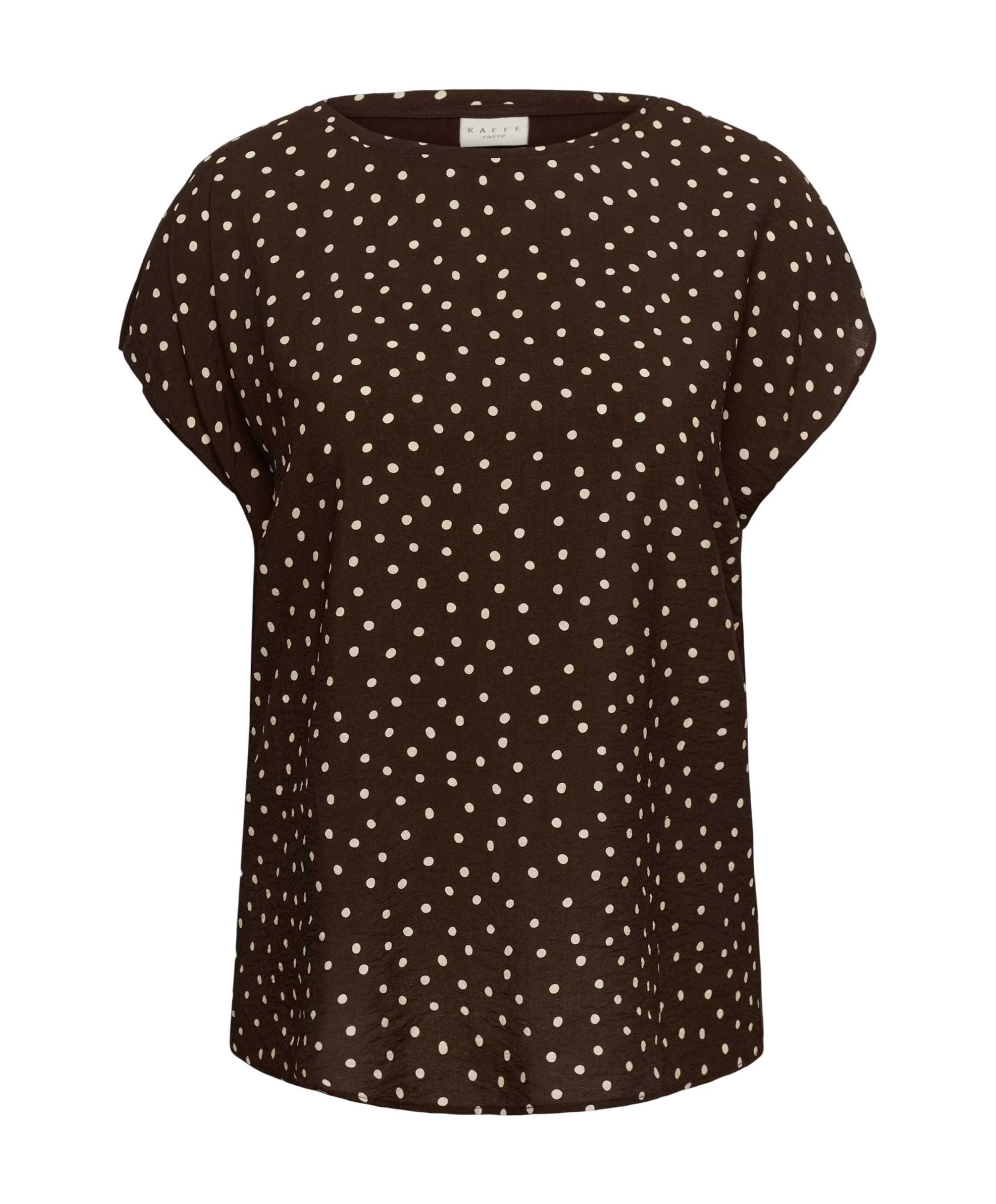 Dames blouse bruin