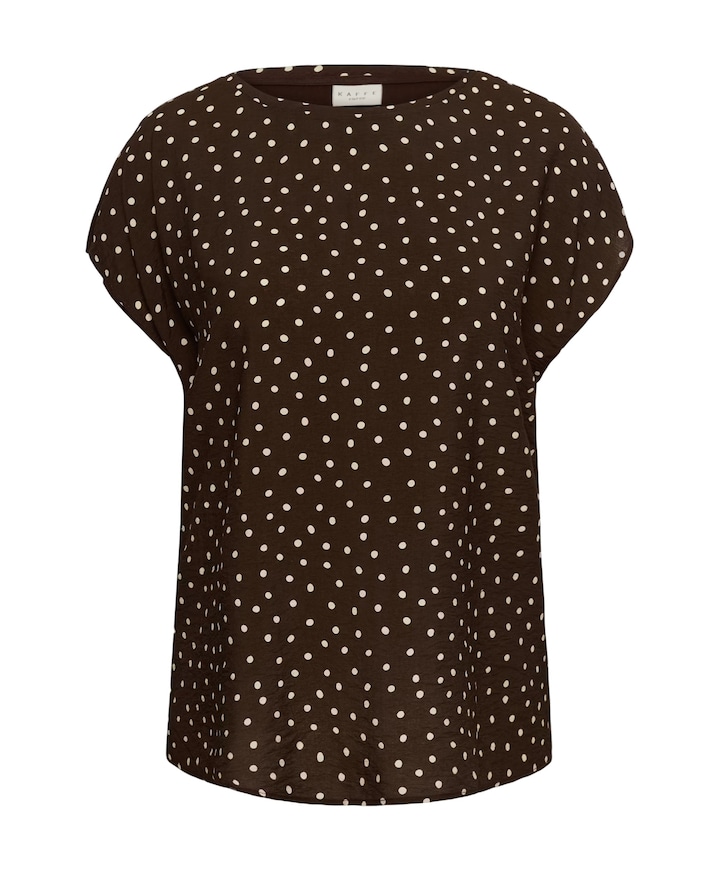 Dames blouse bruin
