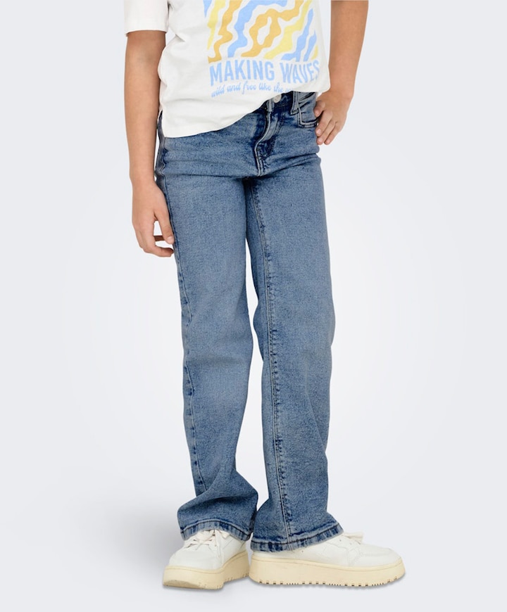 KOGJUICY WIDE LEG DNM PIM560 NOOS meisjes jeans blauw